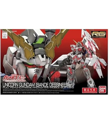 Amazon.com: THE GUNDAM BASE Limited RG 1/144 RX-0 Unicorn Gundam